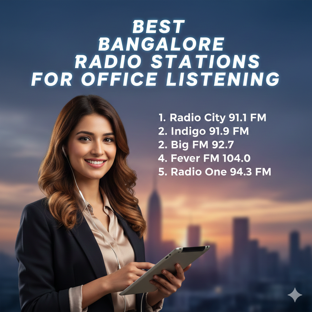 Best Bangalore Radio Stations for Office Listening