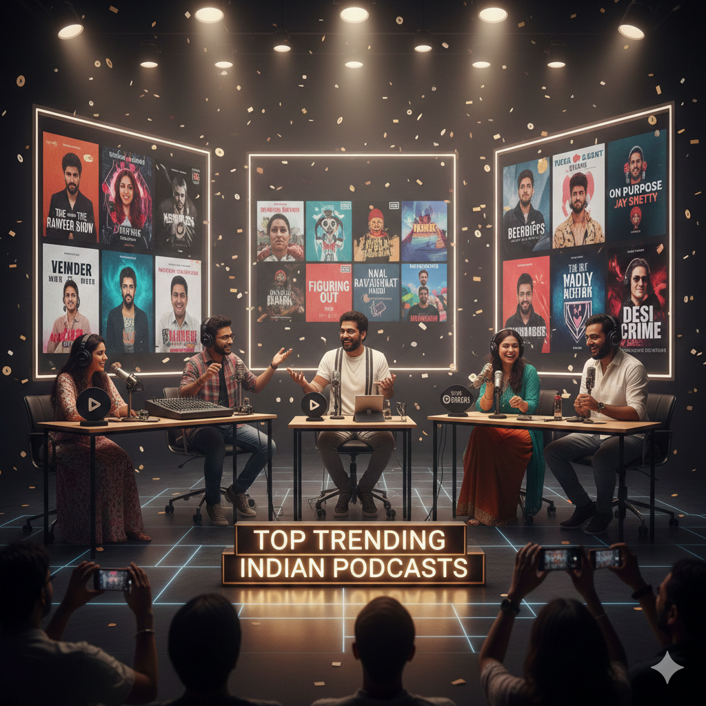 Top Trending Indian Podcasts