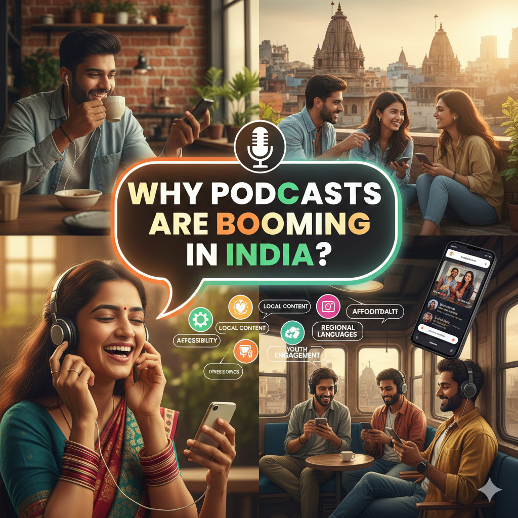 Why Podcast Are Booming in India