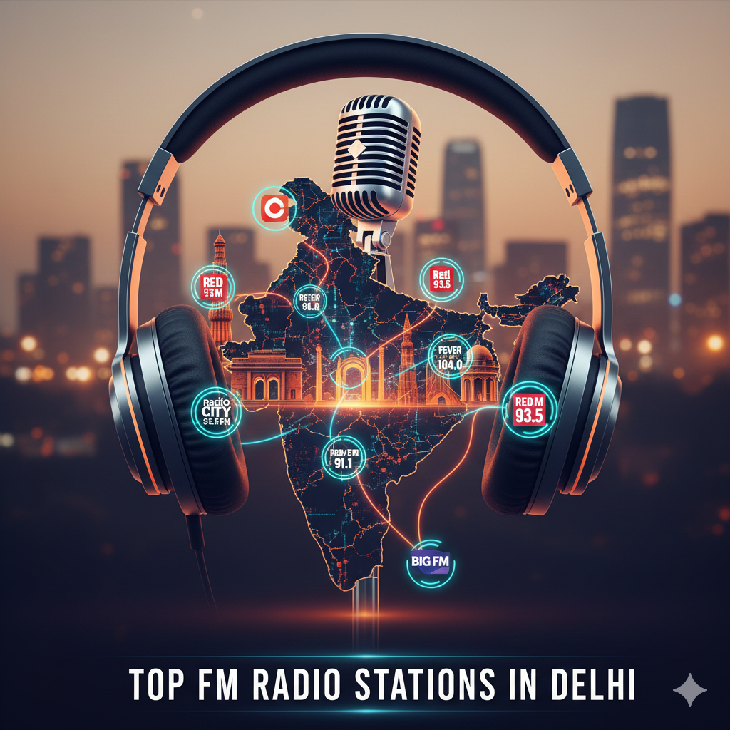 Top FM Radio Stations in Delhi