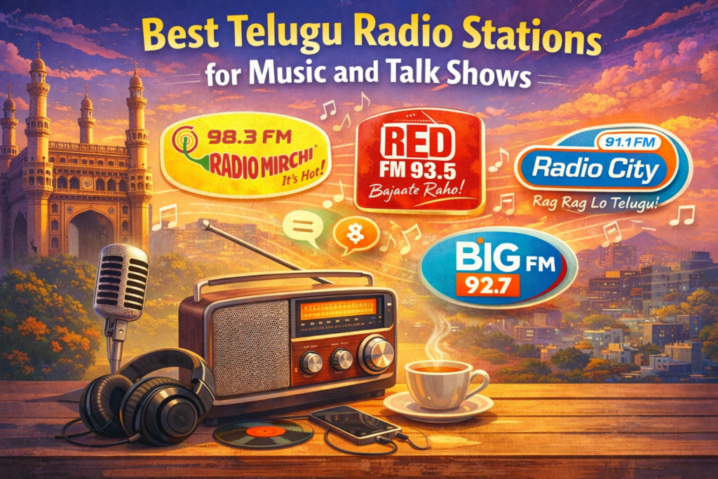Best Telugu Radio Stations for Music and Talk Shows