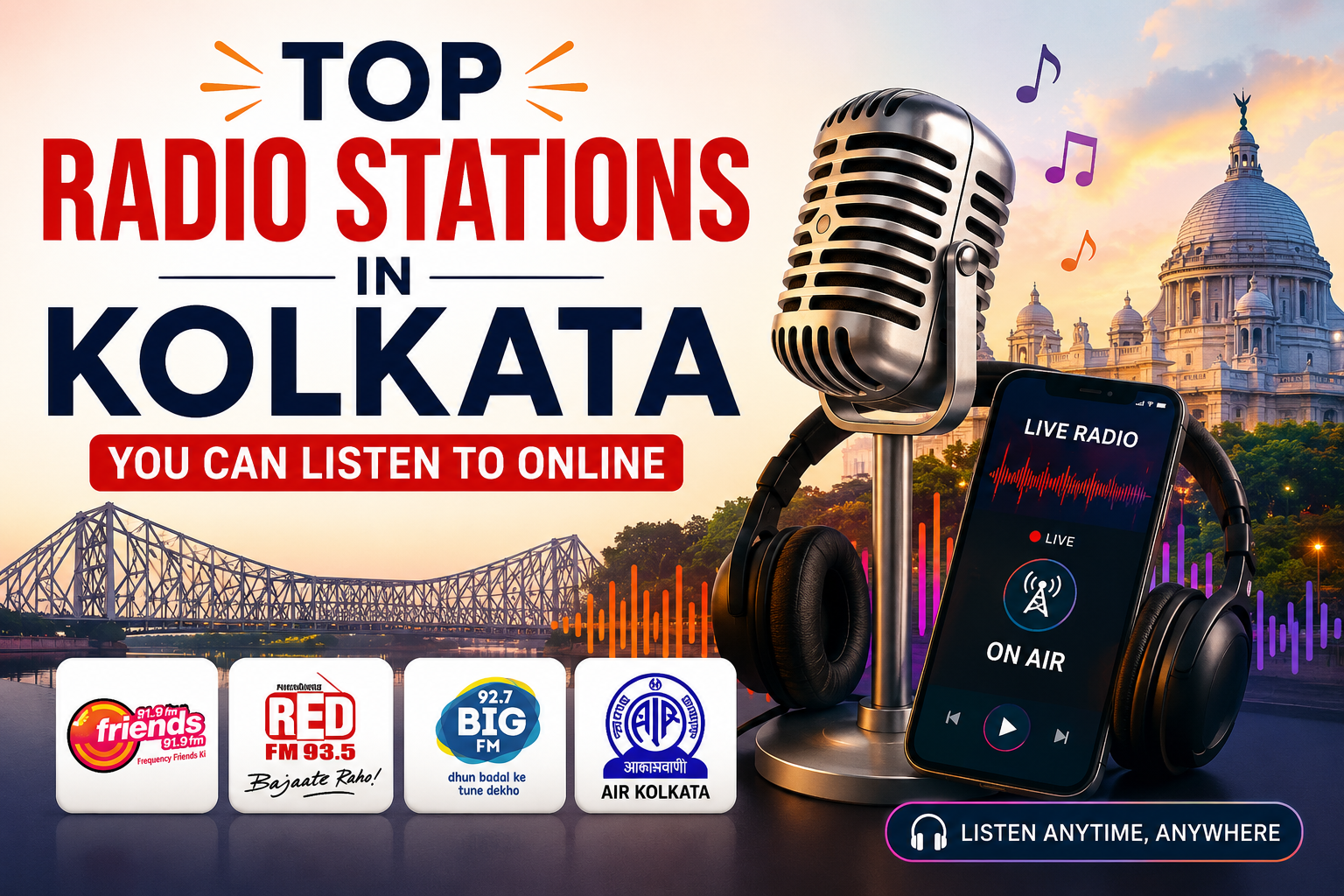 Top radio stations in Kolkata