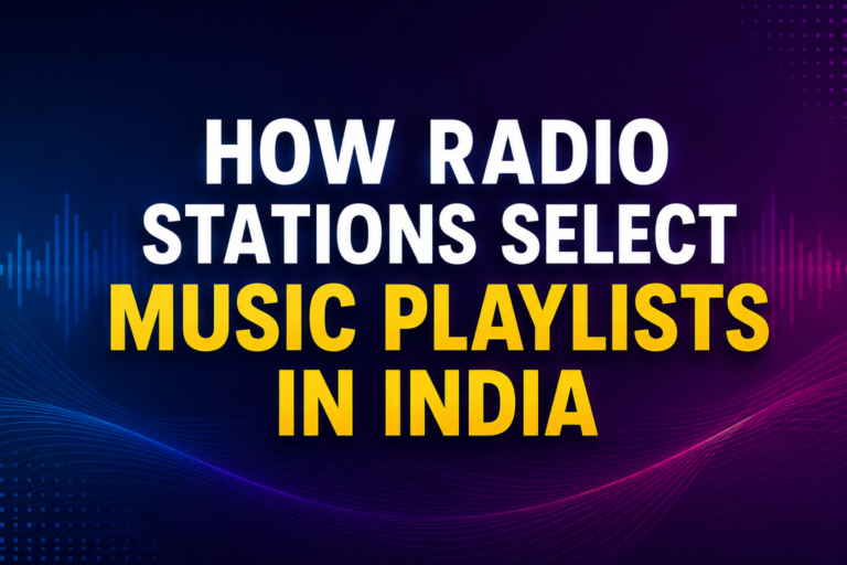 FM radio playlist selection process