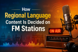 FM radio station regional language programming