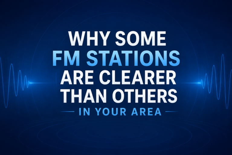 Why some FM stations are clearer