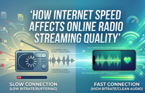internet speed effect on radio streaming