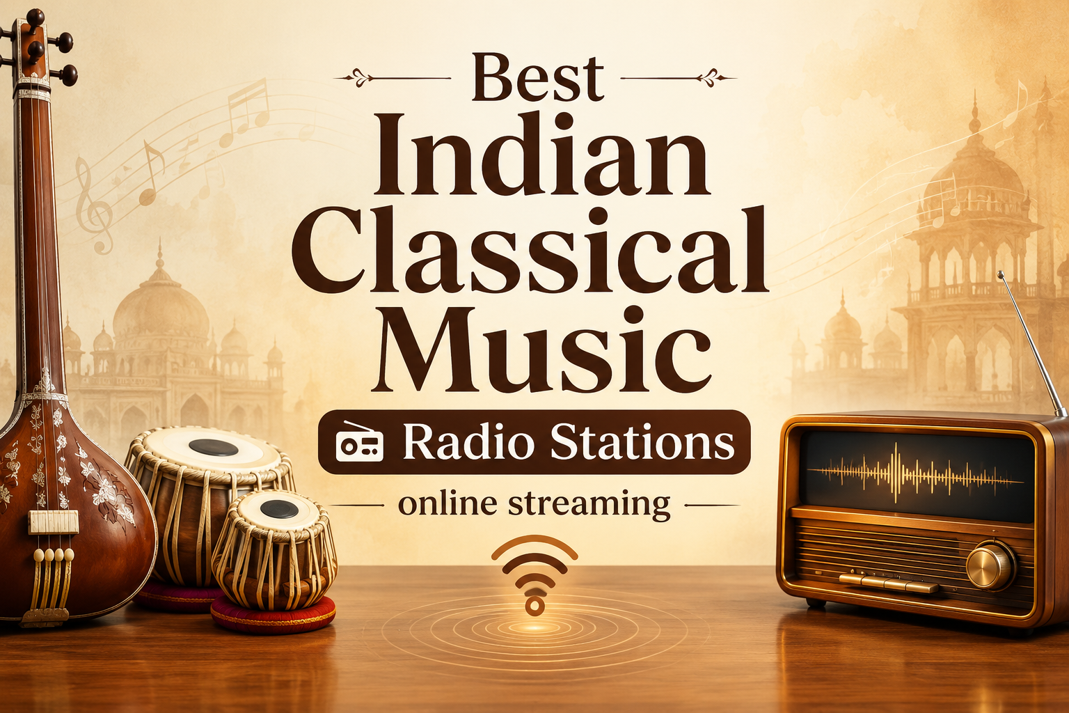 Best Indian Classical Music Radio Stations online streaming
