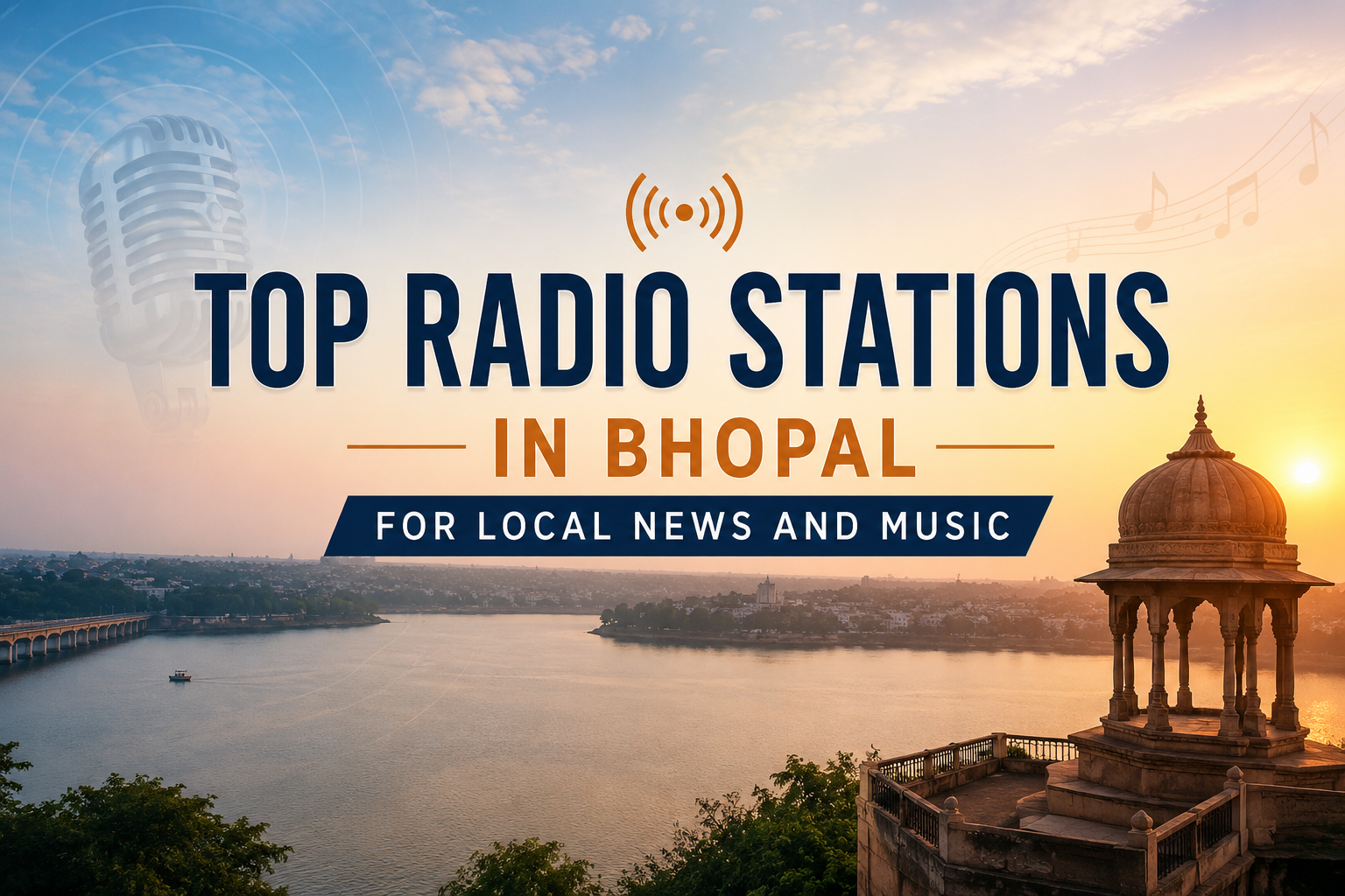 FM radio station studio in Bhopal