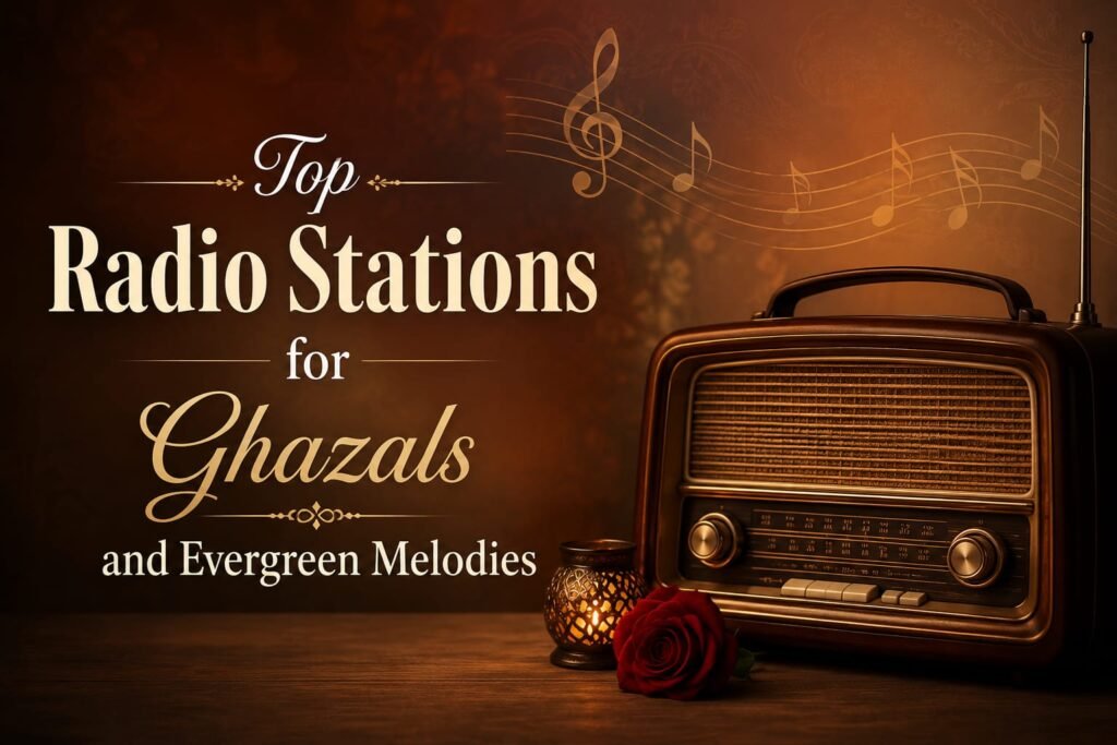 Top Radio Stations for Ghazals and Evergreen Melodies